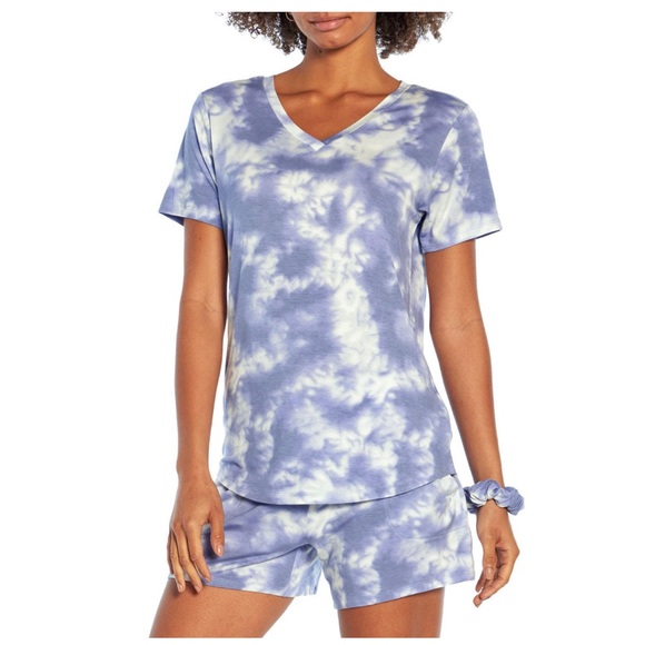 Women's Wildfox Blue Tie Dye 3 Piece Short Set
Size L - Picture 4 of 9